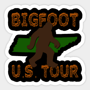 Bigfoot US Tour: TN Sticker